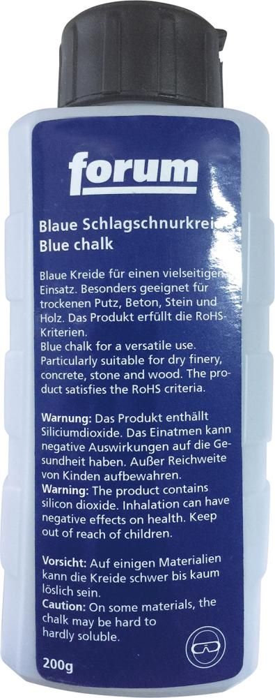 Produktbild FORUM Schlagschnurautomatenseet 30 m Schnur mit Kreide blau bild 2