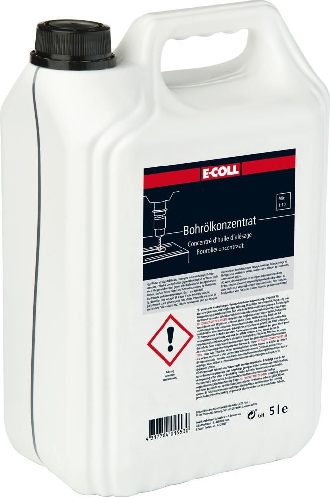 Produktbild E-Coll Bohrölkonzentrat chlorfrei Kanister mit 5 Liter