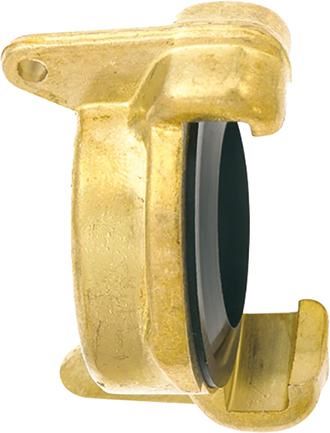 Produktbild Geka Blindkupplung Messing 40 mm