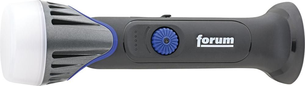 Produktbild FORUM Akku Handlampe LED 360 Grad 60-1000 Lumen mit Powerbank