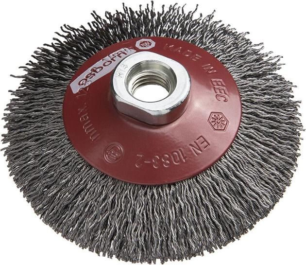 Produktbild Osborn Kegelbürste Xtreme Stahl 100 x 0,3 mm gewellt 