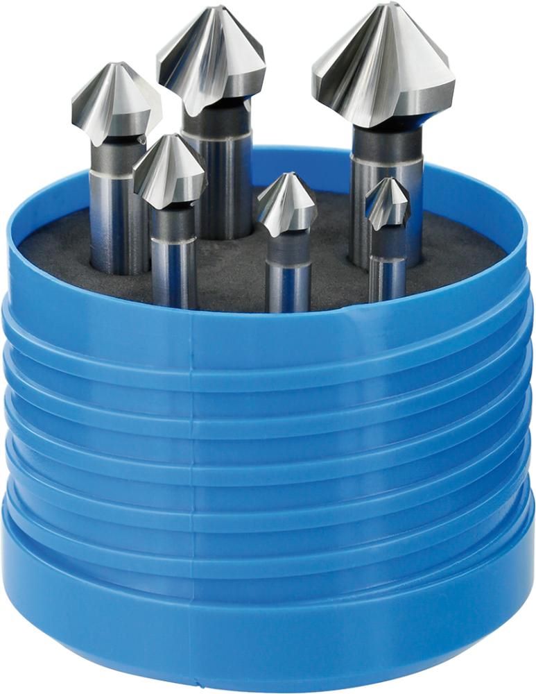 Produktbild FORUM Kegel und Entgratsenker Satz 90 Grad HSS DIN 335-C Oberfläche blank