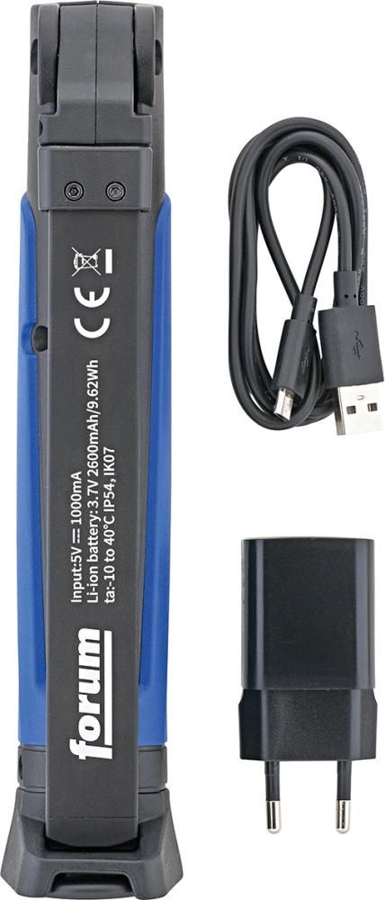 Produktbild FORUM Akku Kompaktleuchte LED mit Gelenk bild 2