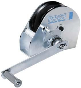 Produktbild Pfaff Konsolenseilwinde LB900VA für 7 mm Seil Traglast 1. Lage 900 kg Edelstahl