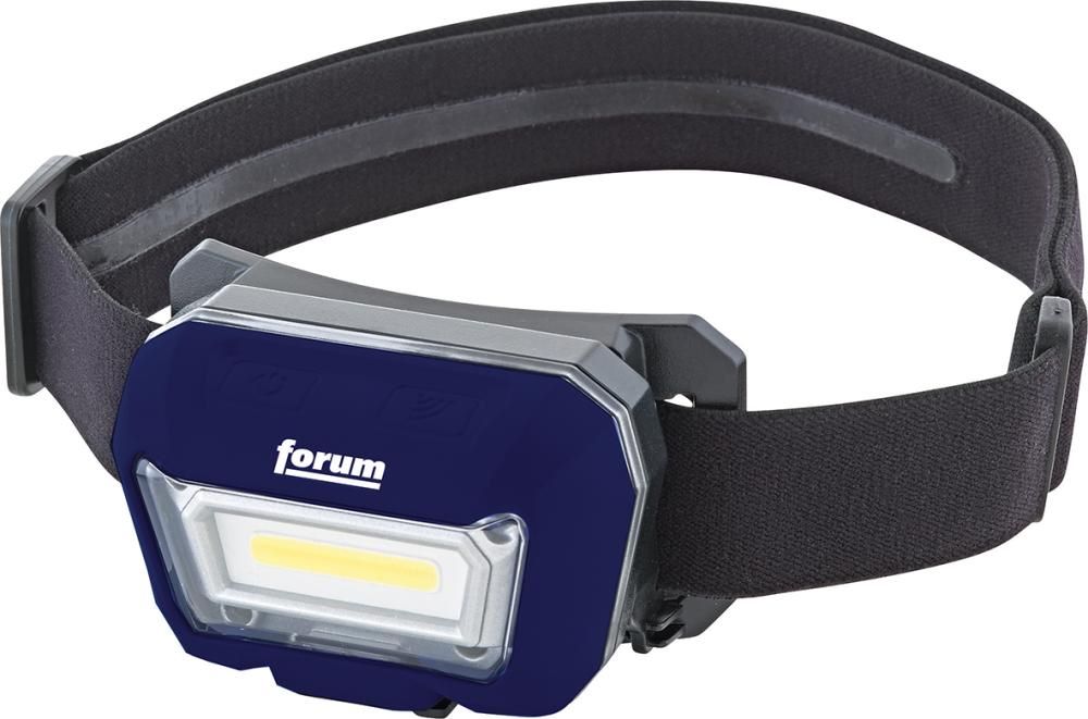 Produktbild FORUM Kopflampe Akku LED mit Sensor 300 Lumen