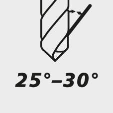 Produktbild Dormer Kurzbohrer Durchmesser 2,6 mm HSS DIN1897N 135G Typ N TiN Tip bild 7