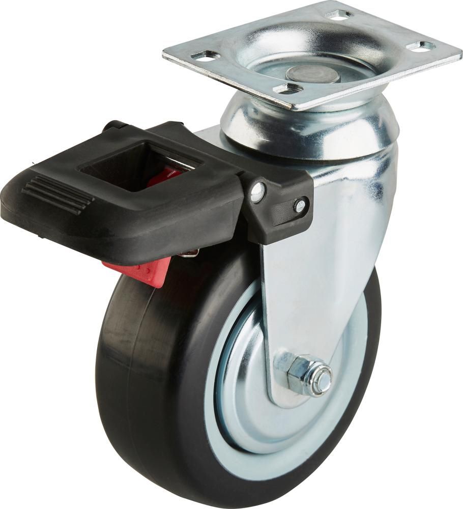 Produktbild Lenkrolle mit Bremse für Werkstattwagen
