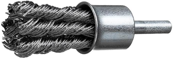 Produktbild Osborn Pinselbürste Xtreme Stahl 23 x 29 x 0,3 mm Schaft 6 mm gezopft