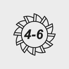 Produktbild FORUM Schaftfräser Blank Durchmesser 11 mm Schneidenlänge 22 mm bild 7