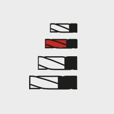 Produktbild FORUM Schaftfräser TiAlN-beschichtet Durchmesser 8 mm Schneidenlänge 19 mm bild 2