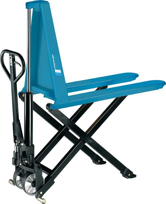 Produktbild Pfaff Scherenhubwagen HU-HS-10B Gabel 1150 mm Bereifung PUR/PUR Tragkraft 1 t