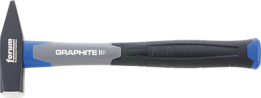 Produktbild FORUM Schlosserhammer Graphite 300 g mit Mehrkomponentenstiel