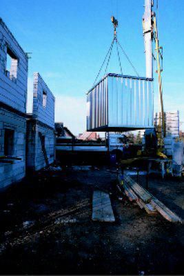 Produktbild BOS Schnellbau Container SC 5 x 2 m mit einer Flügeltür bild 4