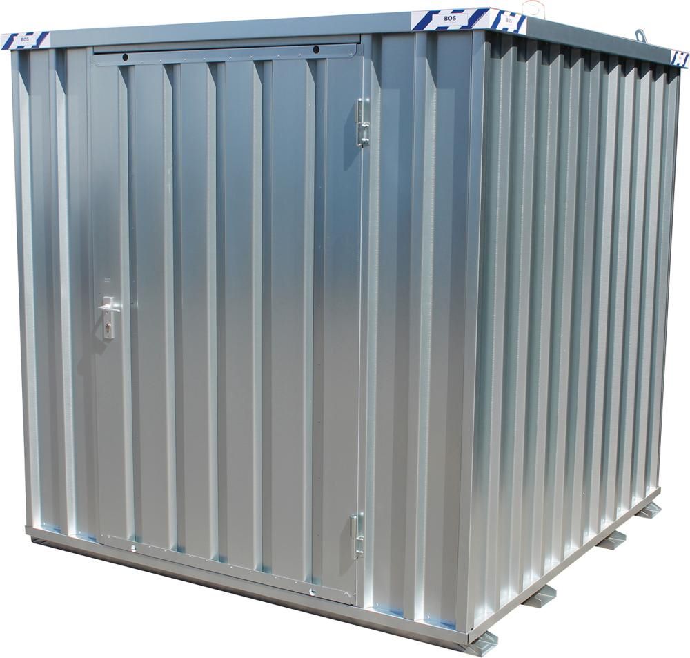 Produktbild BOS Schnellbau Container SC 6 x 2 m mit einer Flügeltür