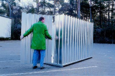 Produktbild BOS Schnellbau Container SC 6 x 2 m mit einer Flügeltür bild 5