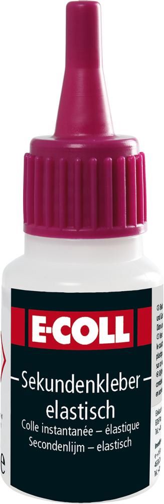 Produktbild E-Coll Sekundenkleber elastisch 20 Gramm