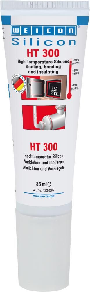 Produktbild Weicon Silicon HT 300 rot Tube mit 85 ml