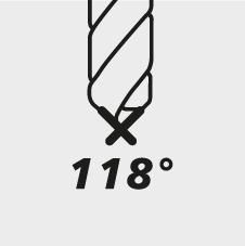 Produktbild FORUM Spiralbohrer dampfbehandelt Durchmesser 3,4 mm Spirallänge 39 mm bild 5