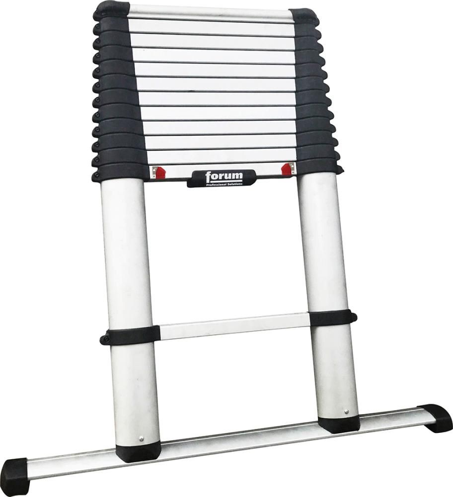 Produktbild FORUM Teleskopleiter Aluminium 12 Srossen max 380 cm bild 3
