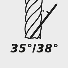 Produktbild Fortis Schaftfräser VHM HPC INOX Gesamtlänge 54 mm Schneidenlänge 5 mm bild 7