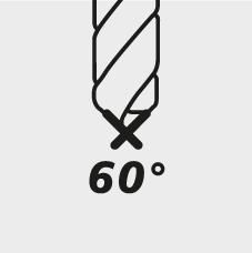 Produktbild Forum Entgratfräser VHM 60 Grad Schaft 8 mm Länge 63 mm TiAlN bild 7