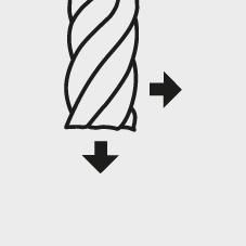 Produktbild Forum Entgratfräser VHM 60 Grad Schaft 8 mm Länge 63 mm TiAlN bild 9