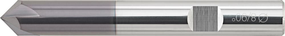 Produktbild Forum Entgratfräser VHM 90 Grad Schaft 10 mm Länge 57 mm TiAlN
