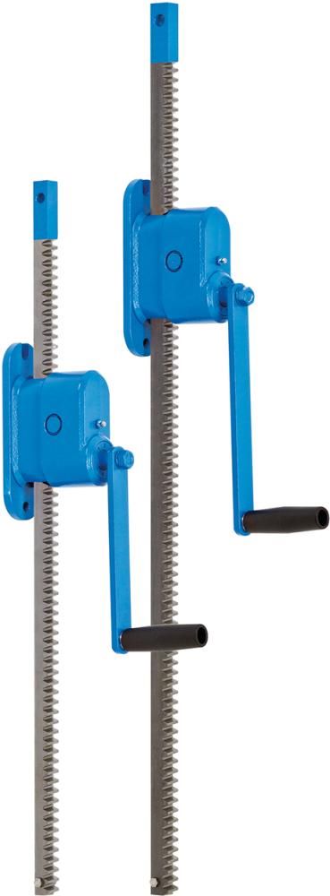 Produktbild Pfaff Zahnstangenwinde ZWW Hub 600 mm Tragkraft 1000 kg Schneckengetriebe