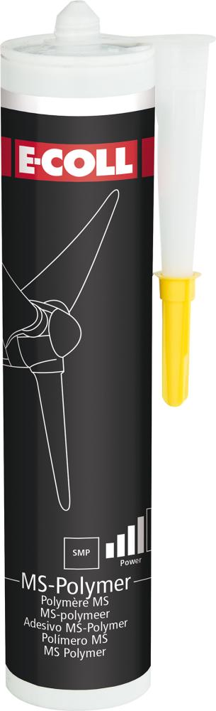 Produktbild E-Coll Konstruktionskleber MS Polymer 290 ml transparent
