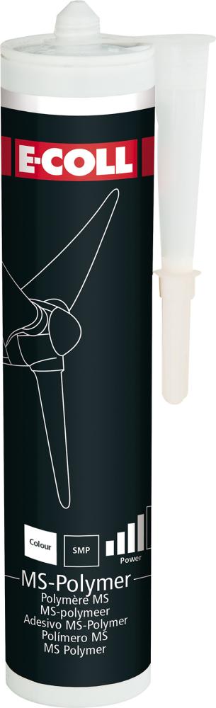 Produktbild E-Coll Konstruktionskleber MS Polymer 290 ml weiss