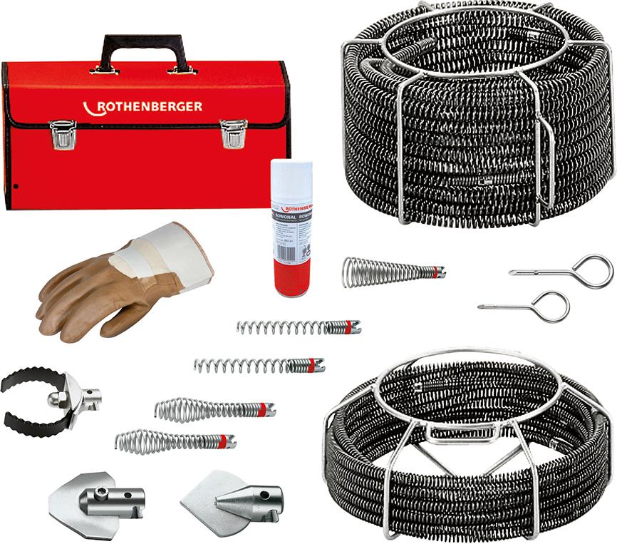 Produktbild Rothenberger Spiralen Werkzeug Satz Standard