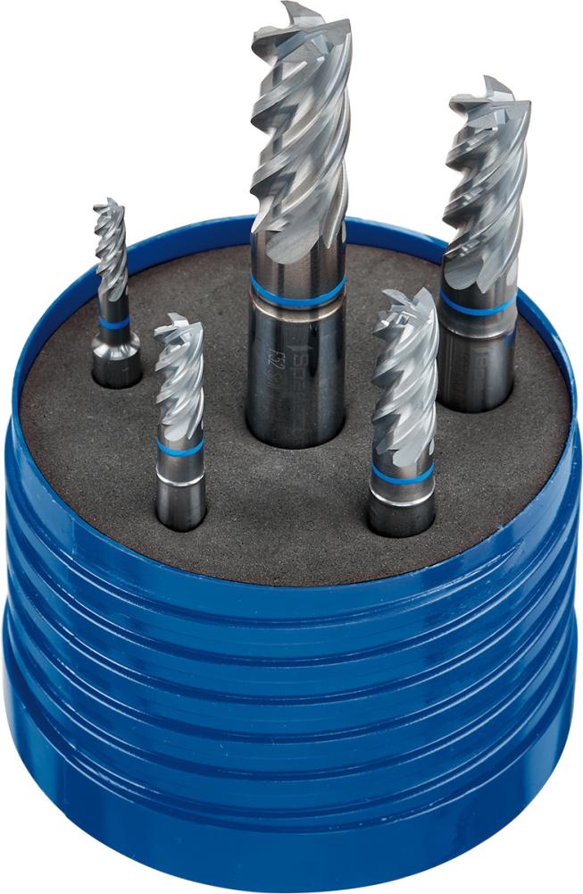 Produktbild Maykestag Schaftfräser Satz D6527L VHM INOX 5-teilig