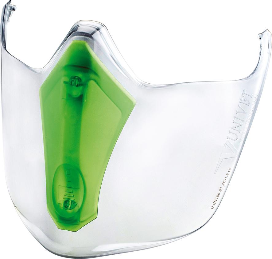 Produktbild Univet Schutzvisier für Brille 6x3 Belüftung einstellbar