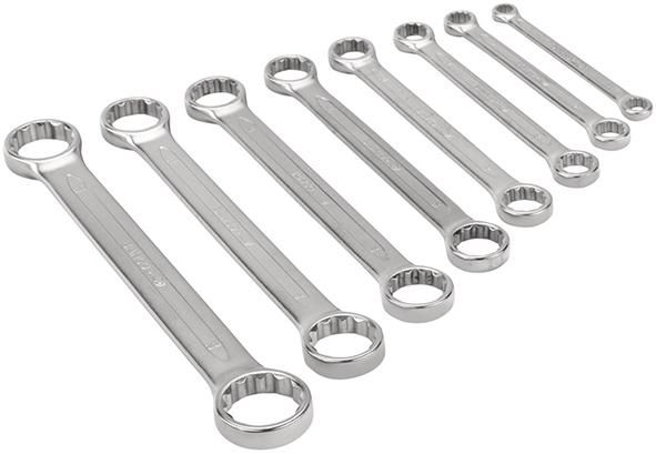 Produktbild BAHCO Doppelringschlüssel Satz D837B 8 Teilig 6-22 mm