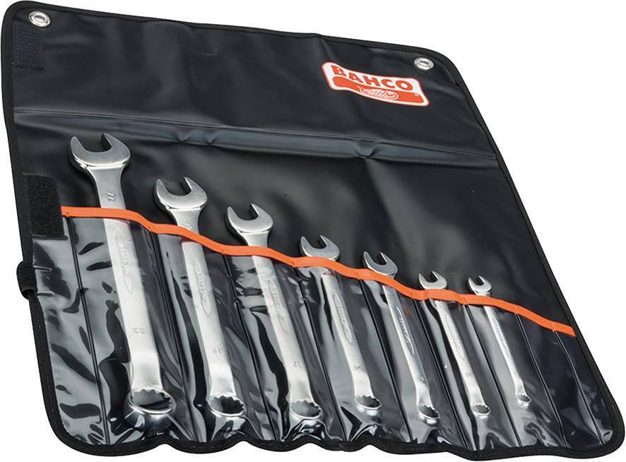 Produktbild BAHCO Ringmaulschlüssel Satz 7 Teilig DIN 3113 B bild 2