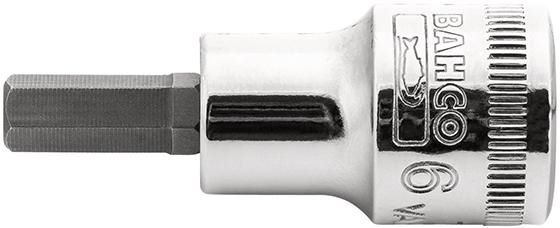 Produktbild BAHCO Schraubendreher Einsatz 3/8 Zoll 4 mm 6 kant