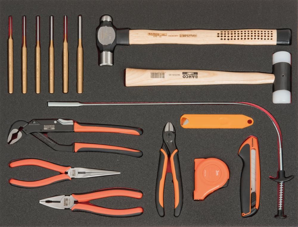 Produktbild BAHCO Werkstattwagen bestückt Campaign 214 teilig bild 3