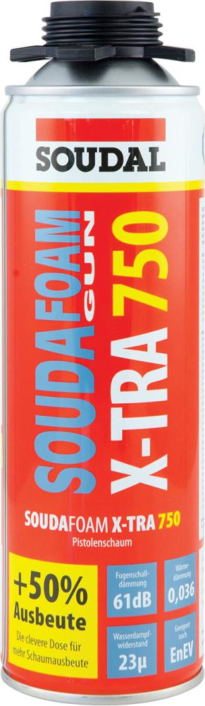Produktbild Soudal Montageschaum Soudafoam X-Tra B2 500 ml