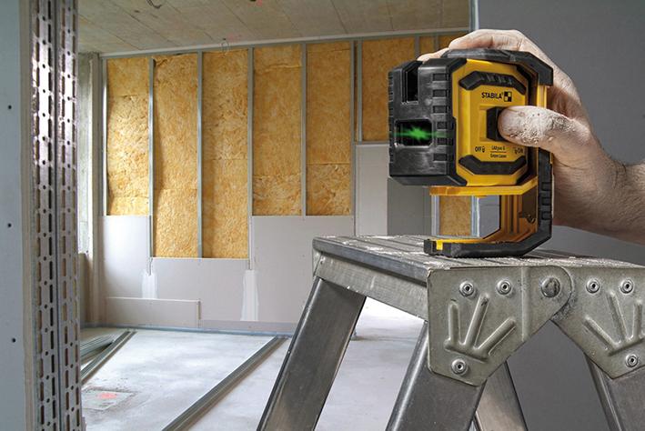 Produktbild Stabila Kreuzlinien Lot Laser LAX 300 G 4 Teile im Set bild 7