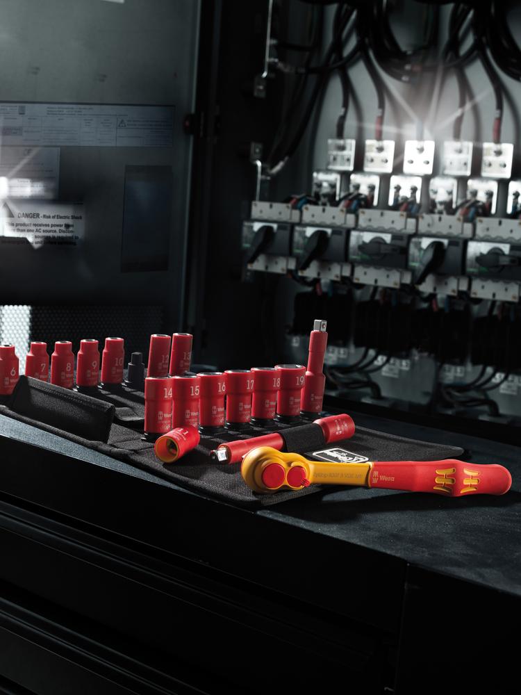 Produktbild Wera Steckschlüssel Garnitur 3/8 Zoll 17 teilig ZYKLOP bild 7