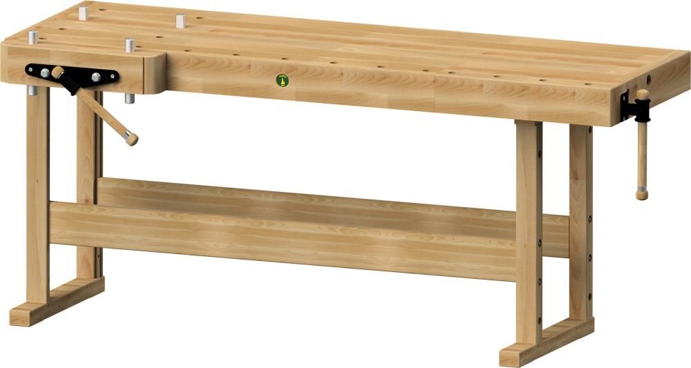 Produktbild Ulmia Hobelbank Typ 5-200 2080 x 850 x 900 mm Plattenstärke 50 mm