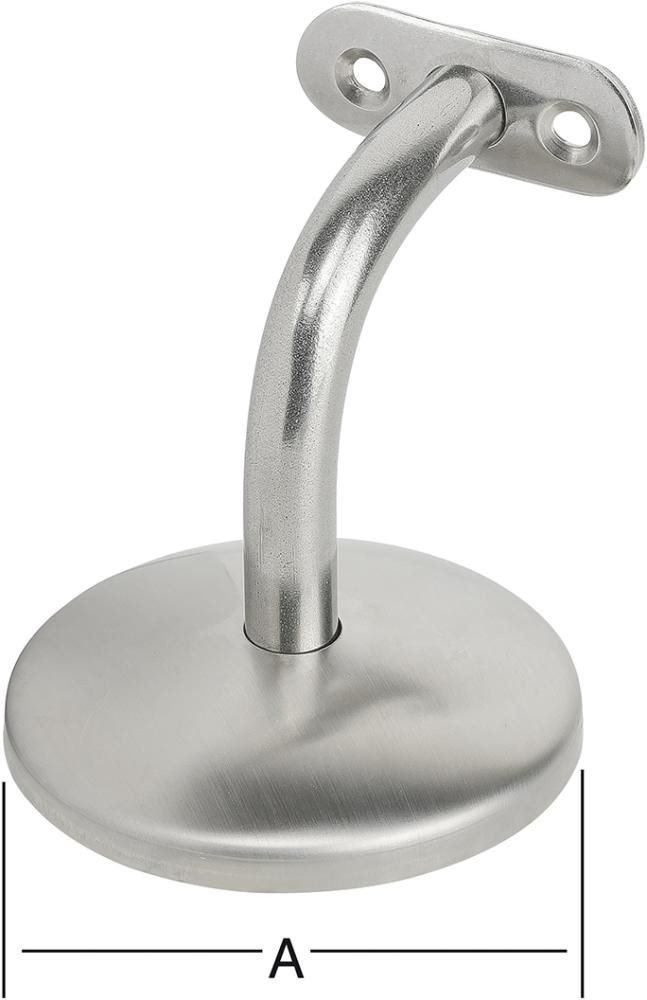 Produktbild Vormann Handlaufstütze 90 Grad fest Durchmesser 75 mm V2A