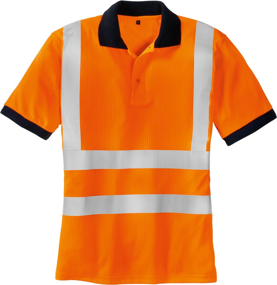 Produktbild Warnschutz Polo SYLT leuchtorange Gr. M