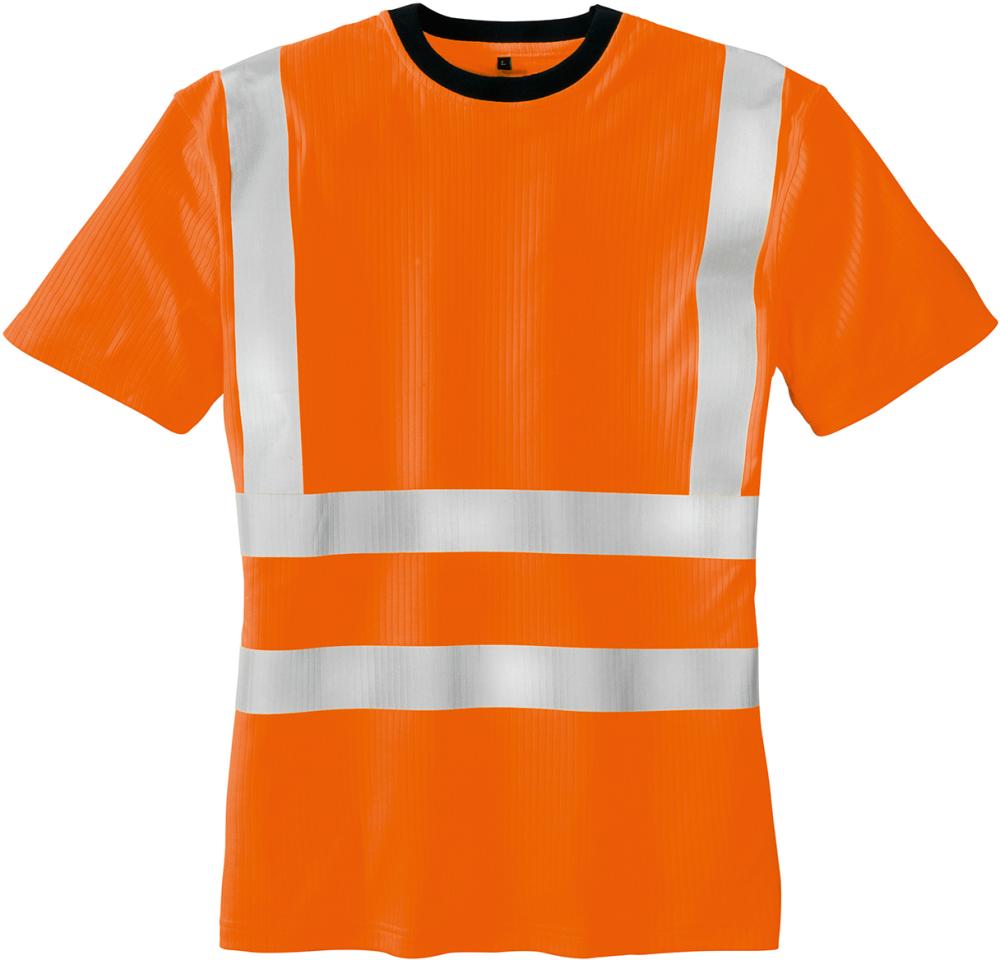 Produktbild Warnschutz T-Shirt HOOGE leuchtorange Gr. L