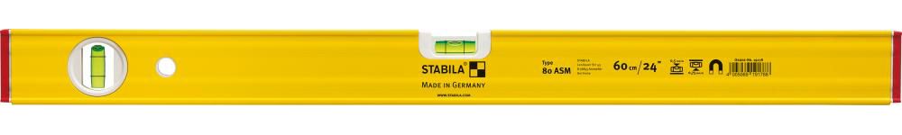 Produktbild Stabila Wasserwaage LM mit Magnet 80ASM 180cm bild 2
