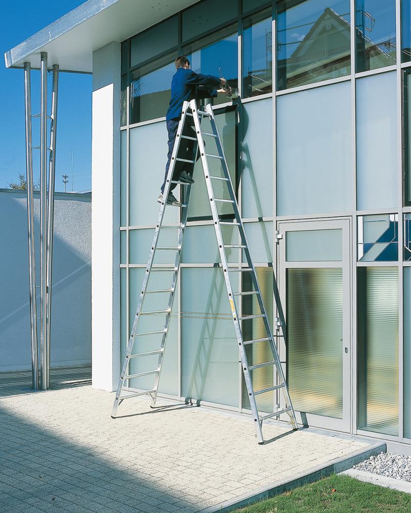 Produktbild Zarges Alu Stehleiter Z600 2x5 Sprossen bild 2