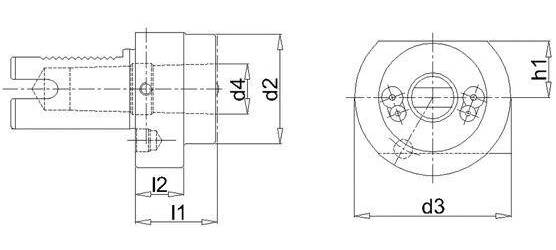 Produktbild MK Aufnahme VDI F 40mmxMK2 FORTIS bild 2