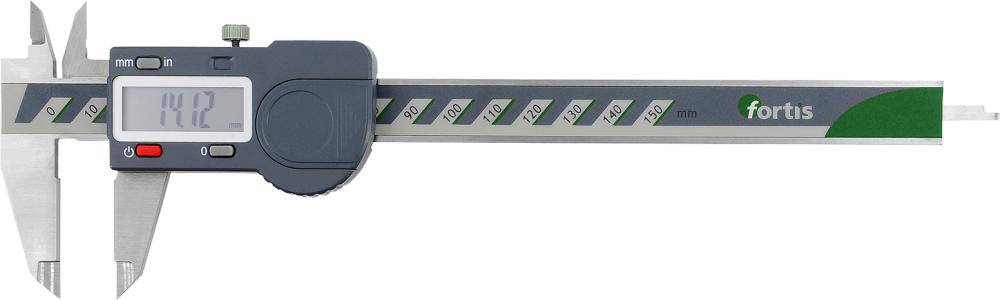Produktbild Fortis Digital Messschieber IP54 200 mm Schnabellänge 50 mm