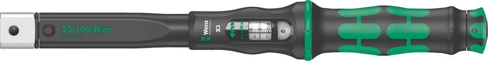 Produktbild Wera Drehmomentschlüssel Click-Torque X 3 20- 100 Nm 9x12 mm