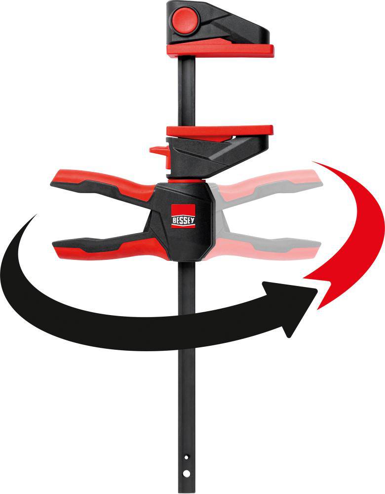 Produktbild Bessey Einhandzwinge EZ 300x80 mm drehbarer Griff